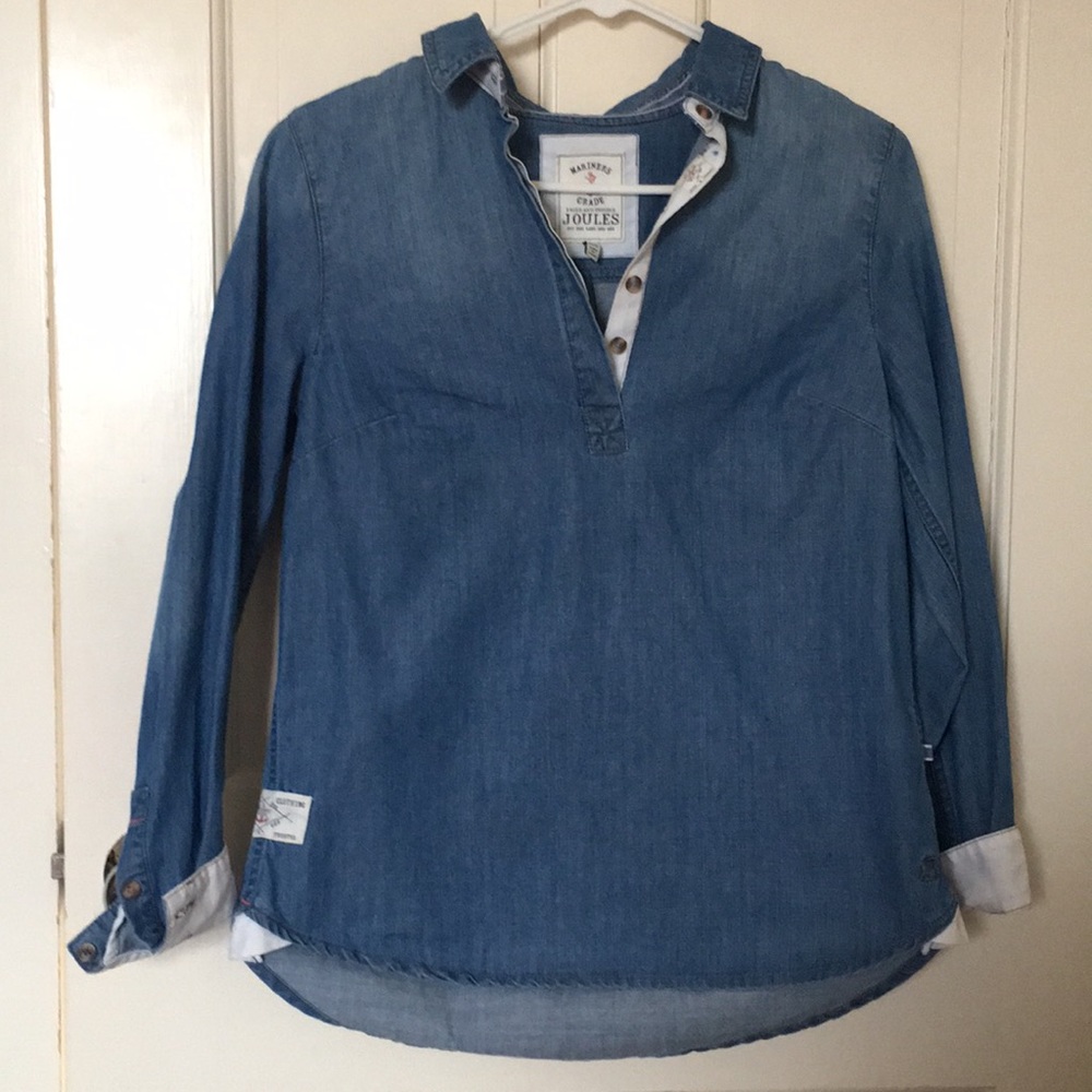 Modern denim shirt